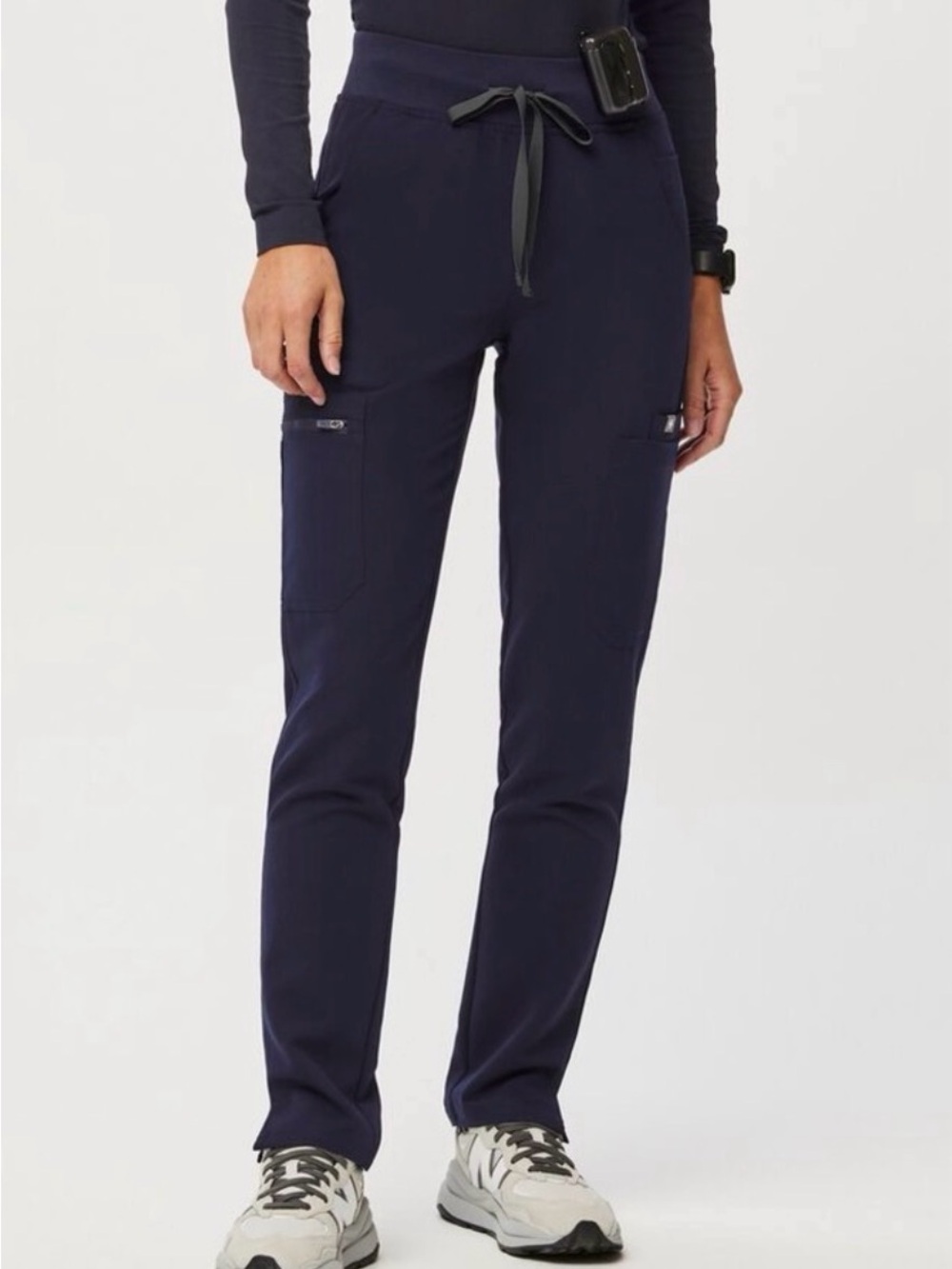 FIGS Yola High Rise Scrub Pants Navy Size XXS Petite W22SW2013P